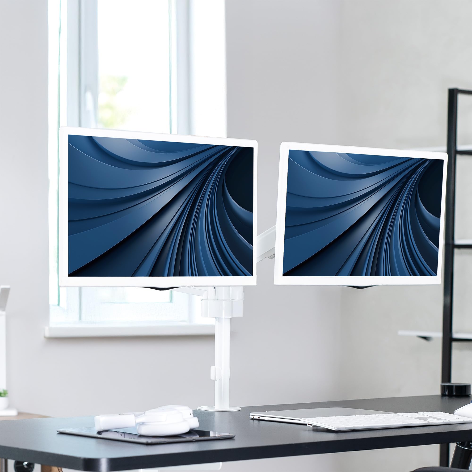 Foto 2 | Soporte De Monitor Vivo Dual Pneumatic De 43 A 81 Cm Stand-v002kw - Venta Internacional.