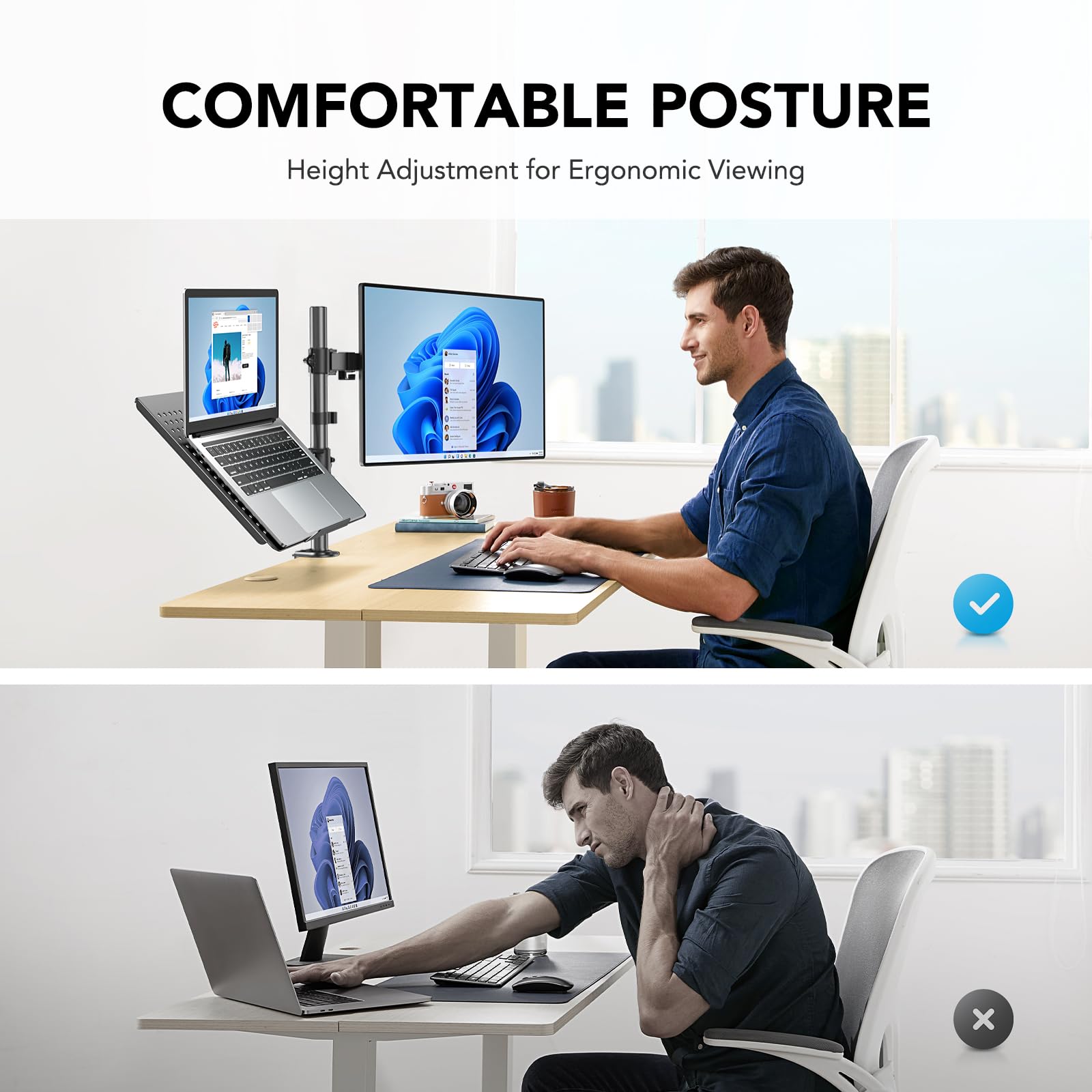 Foto 4 pulgar | Soporte Para Monitor Portátil Huanuo Con Capacidad Para Pantallas De 13 A 32 Pulgadas, 22 Libras - Venta Internacional.