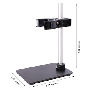 Foto 2 | Soporte De Mesa Dino-lite Ms08b, Compacto Y Portátil Con Funda - Venta Internacional.