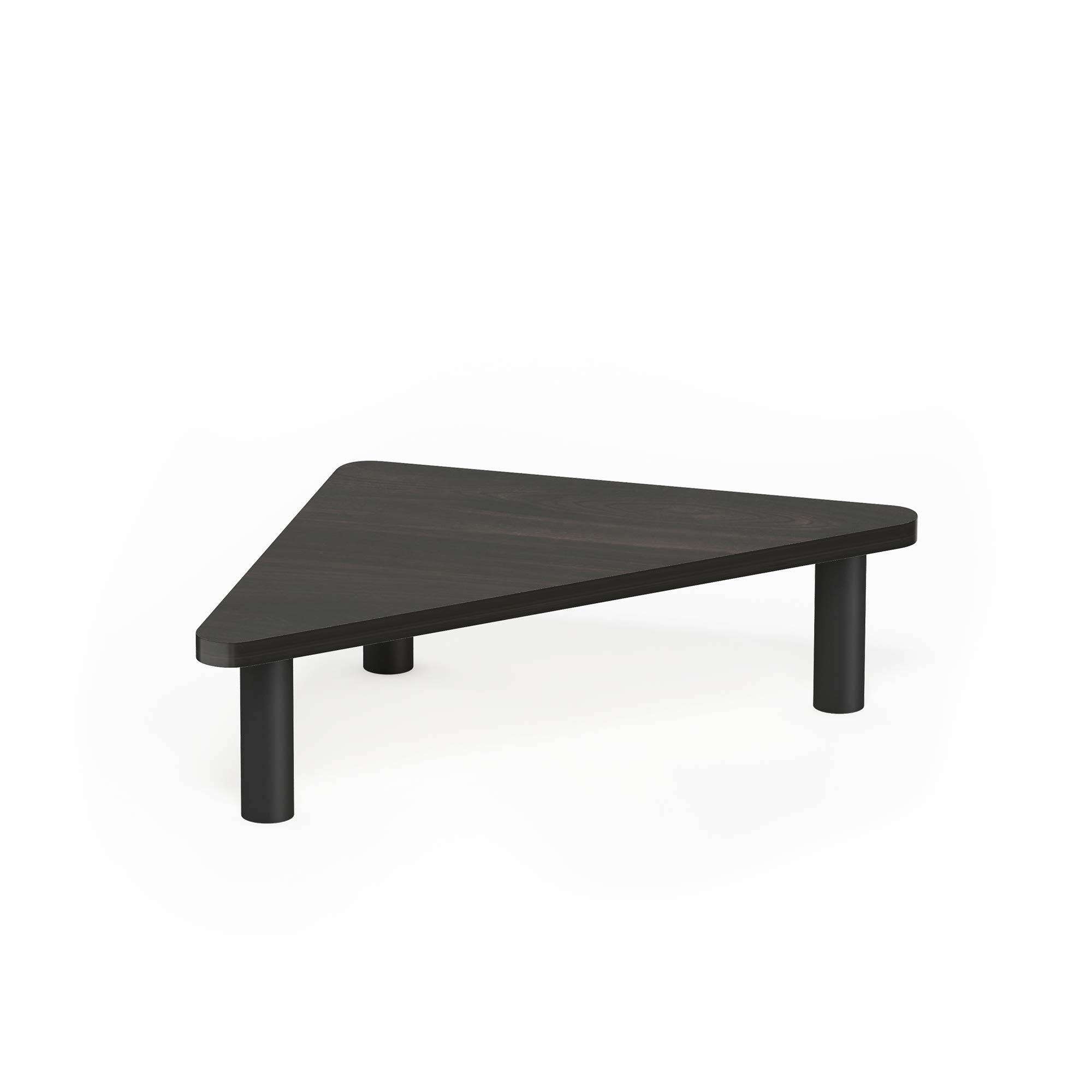 Soporte Elevador para Monitor Furinno Turn-Tube Corner Espresso Negro - Venta Internacional
