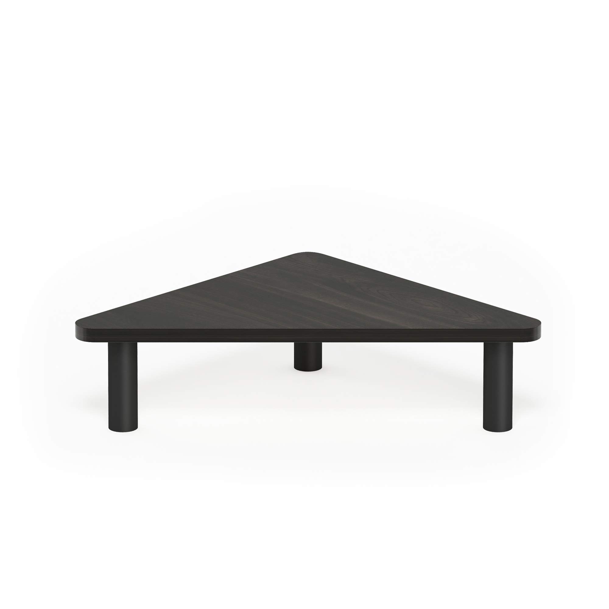 Foto 7 pulgar | Soporte Elevador para Monitor Furinno Turn-Tube Corner Espresso Negro - Venta Internacional