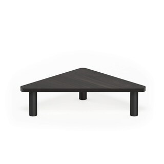 Foto 6 | Soporte Elevador para Monitor Furinno Turn-Tube Corner Espresso Negro - Venta Internacional