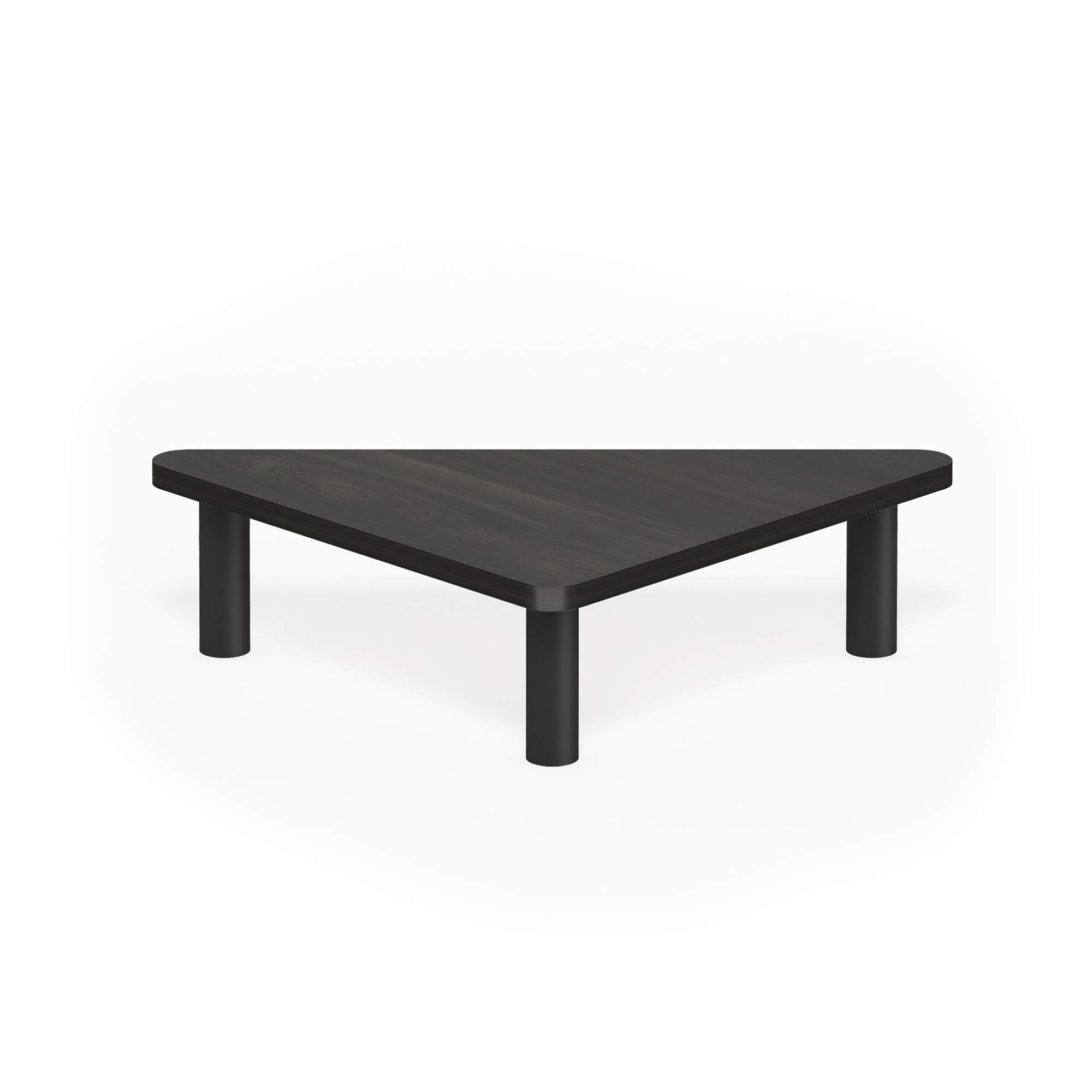 Foto 8 pulgar | Soporte Elevador para Monitor Furinno Turn-Tube Corner Espresso Negro - Venta Internacional