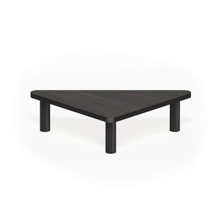 Foto 7 | Soporte Elevador para Monitor Furinno Turn-Tube Corner Espresso Negro - Venta Internacional