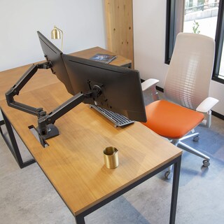 Foto 4 | Soporte De Escritorio Ergotron Lx Vesa Con Brazo Doble Para Monitor De Hasta 27 Pulgadas - Venta Internacional.