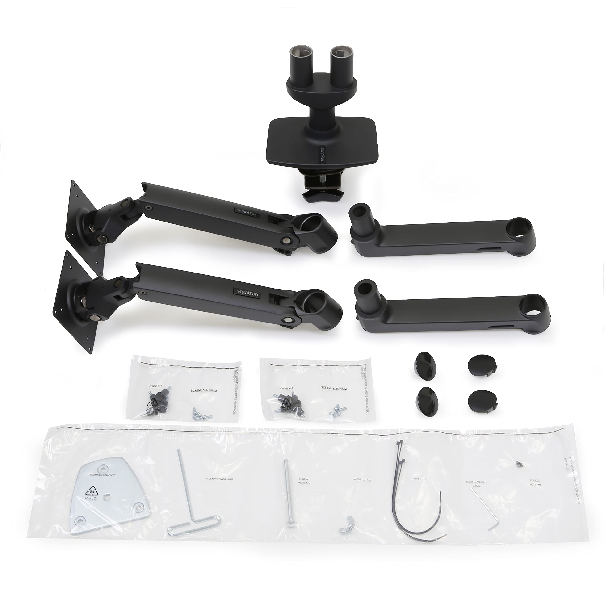 Foto 8 pulgar | Soporte De Escritorio Ergotron Lx Vesa Con Brazo Doble Para Monitor De Hasta 27 Pulgadas - Venta Internacional.