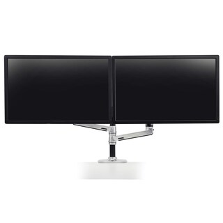 Foto 2 | Brazo Ergotron Lx De Doble Monitor Con Apilamiento Vertical De 24 Pulgadas - Venta Internacional.