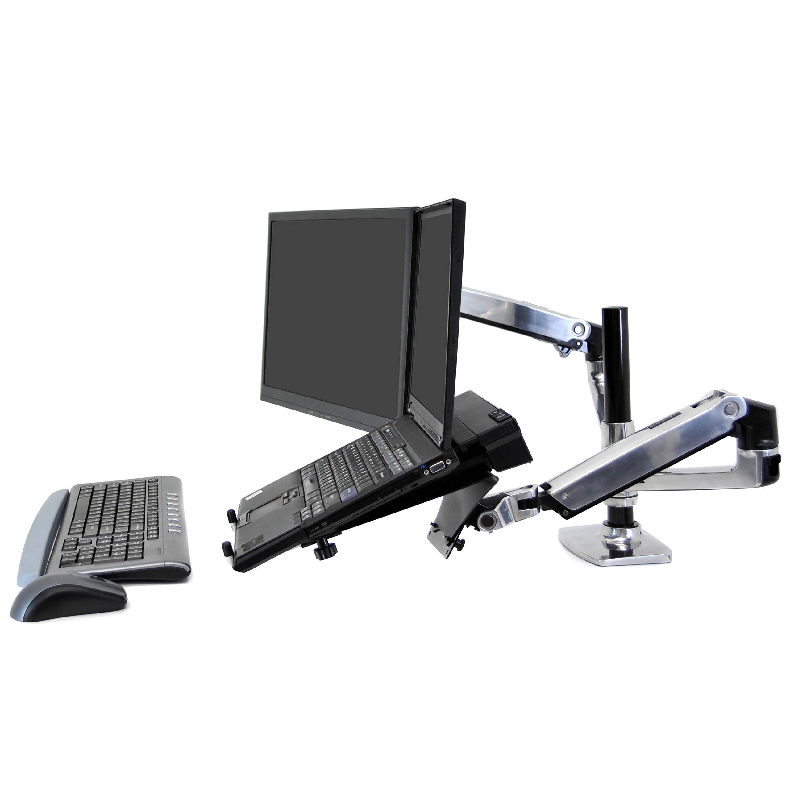 Foto 4 pulgar | Brazo Ergotron Lx De Doble Monitor Con Apilamiento Vertical De 24 Pulgadas - Venta Internacional.