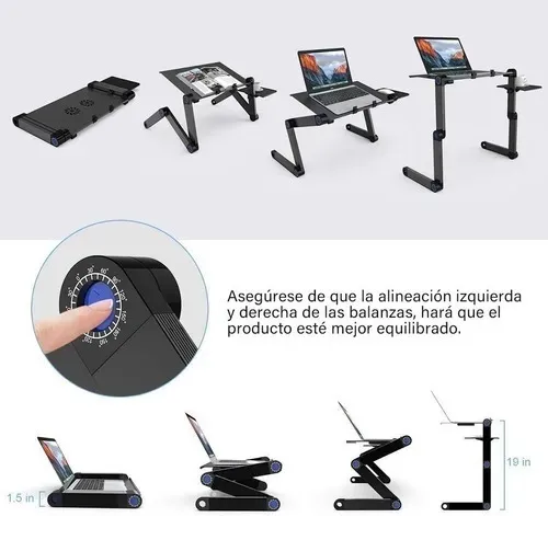 Foto 3 | Soporte Xtellar De Laptop Con Enfriador Gamer
