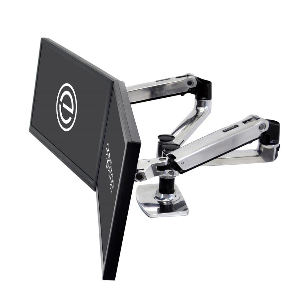 Soporte De Escritorio Monitor Arm Ergotron Lx Dual Vesa De 27 Pulgadas  7 A 9 Kg - Venta Internacional.