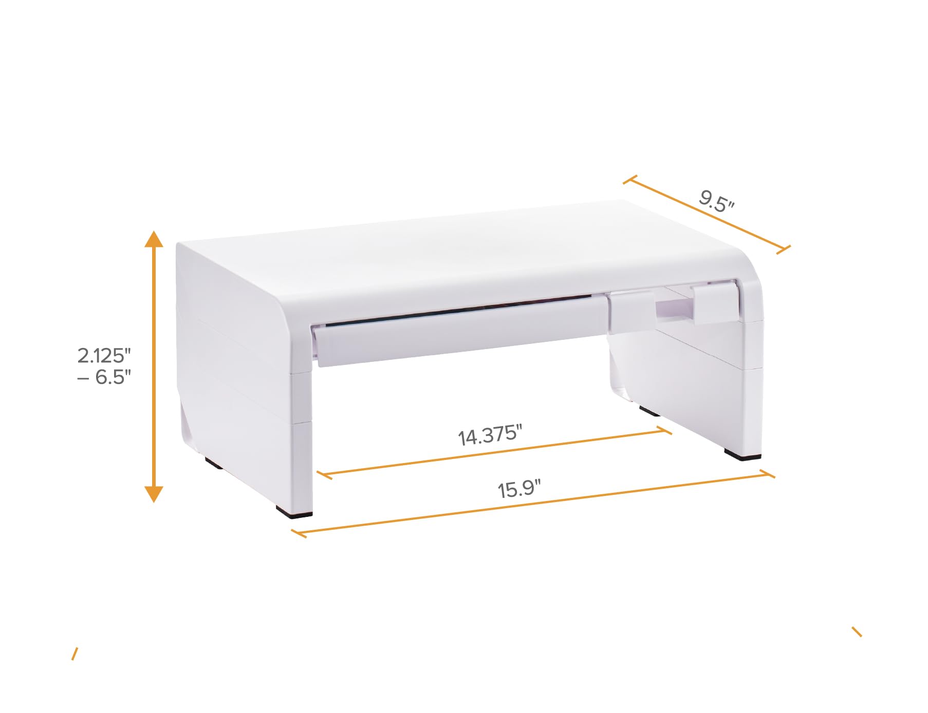 Foto 6 | Elevador De Monitor Bostitch Konnect Ajustable Con Cajón Y Soporte - Venta Internacional.