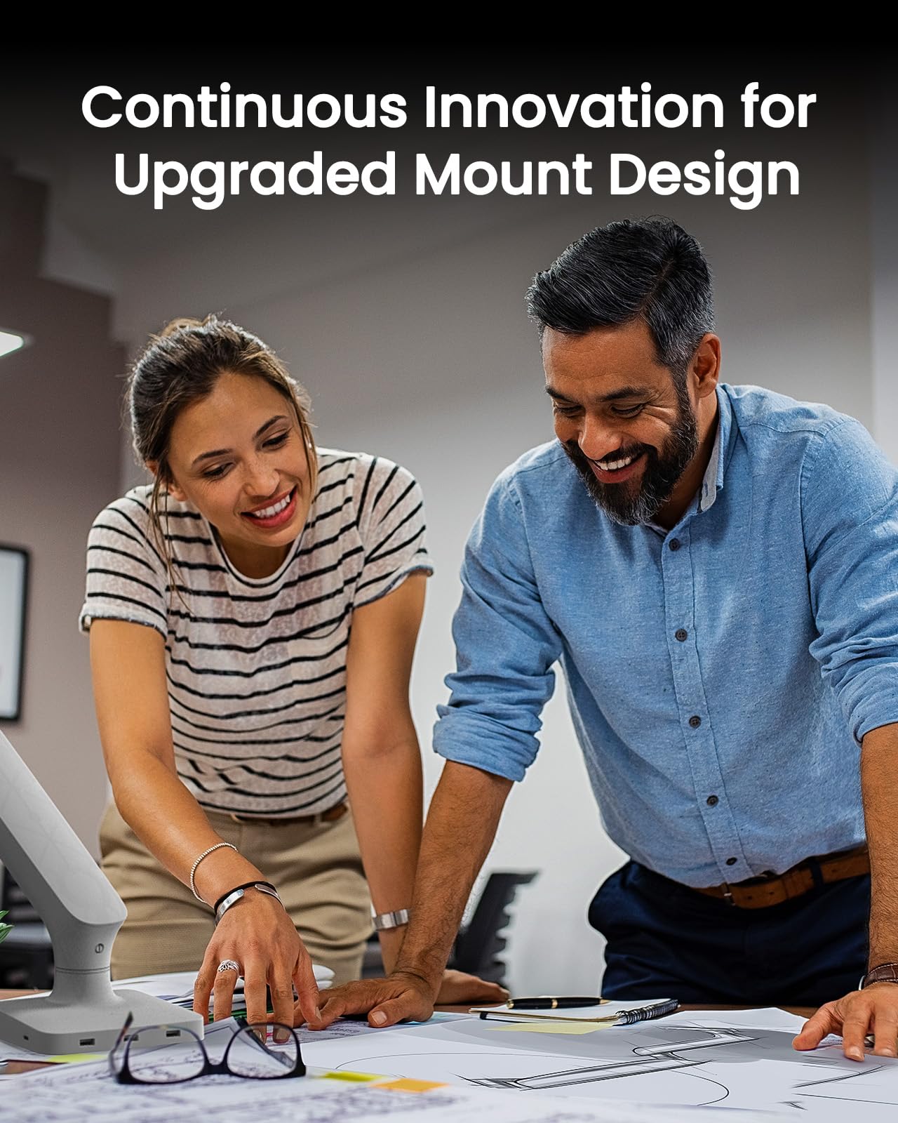 Foto 8 pulgar | Soporte De Monitor Huanuo Para Pantallas De 13 A 40 Pulgadas De Hasta 11 Kg Con Usb 3.0 - Venta Internacional.