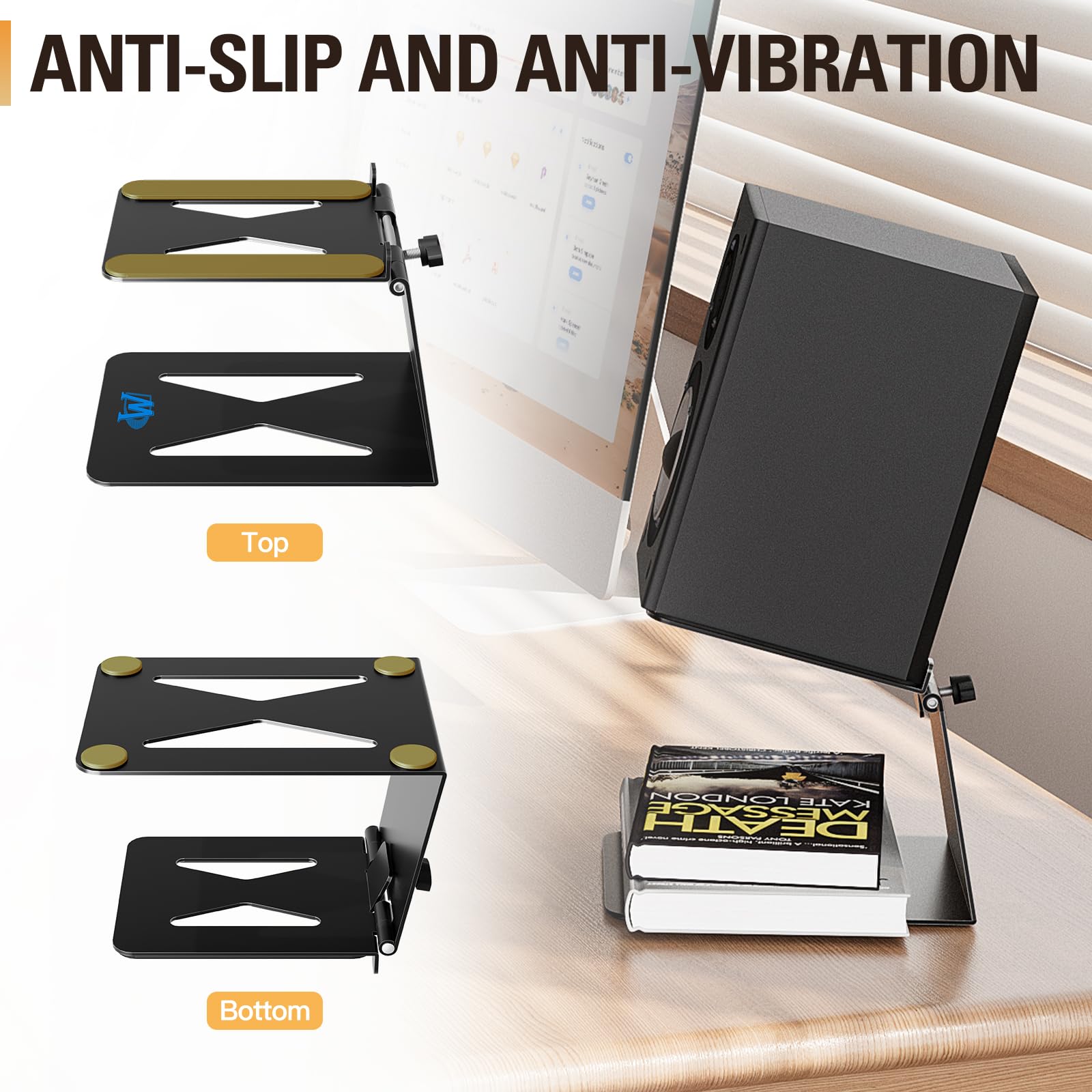 Foto 4 pulgar | Soporte Para Altavoz De Escritorio Con Soporte Para Monitor Dream Tilted Studio - Venta Internacional.