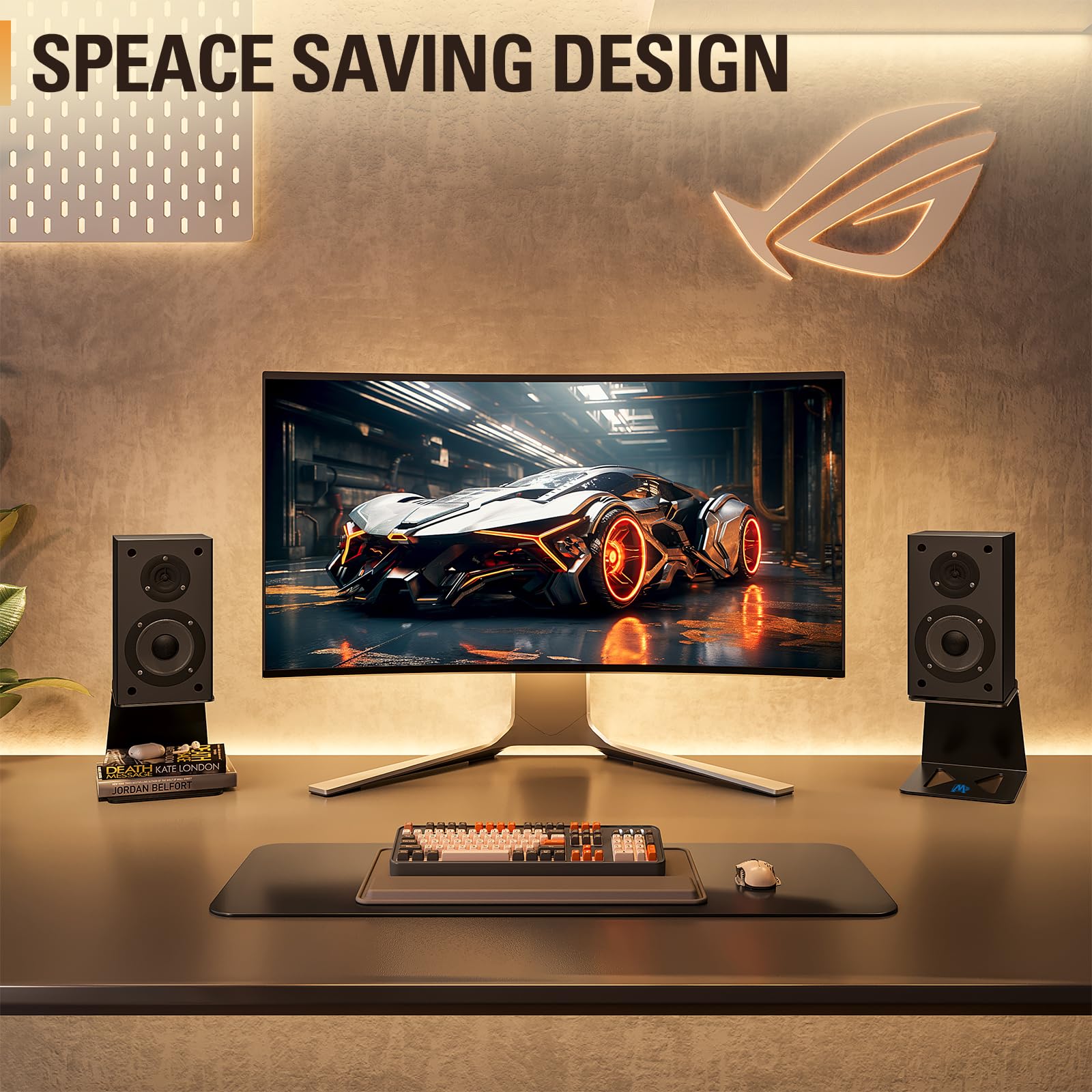 Foto 6 | Soporte Para Altavoz De Escritorio Con Soporte Para Monitor Dream Tilted Studio - Venta Internacional.