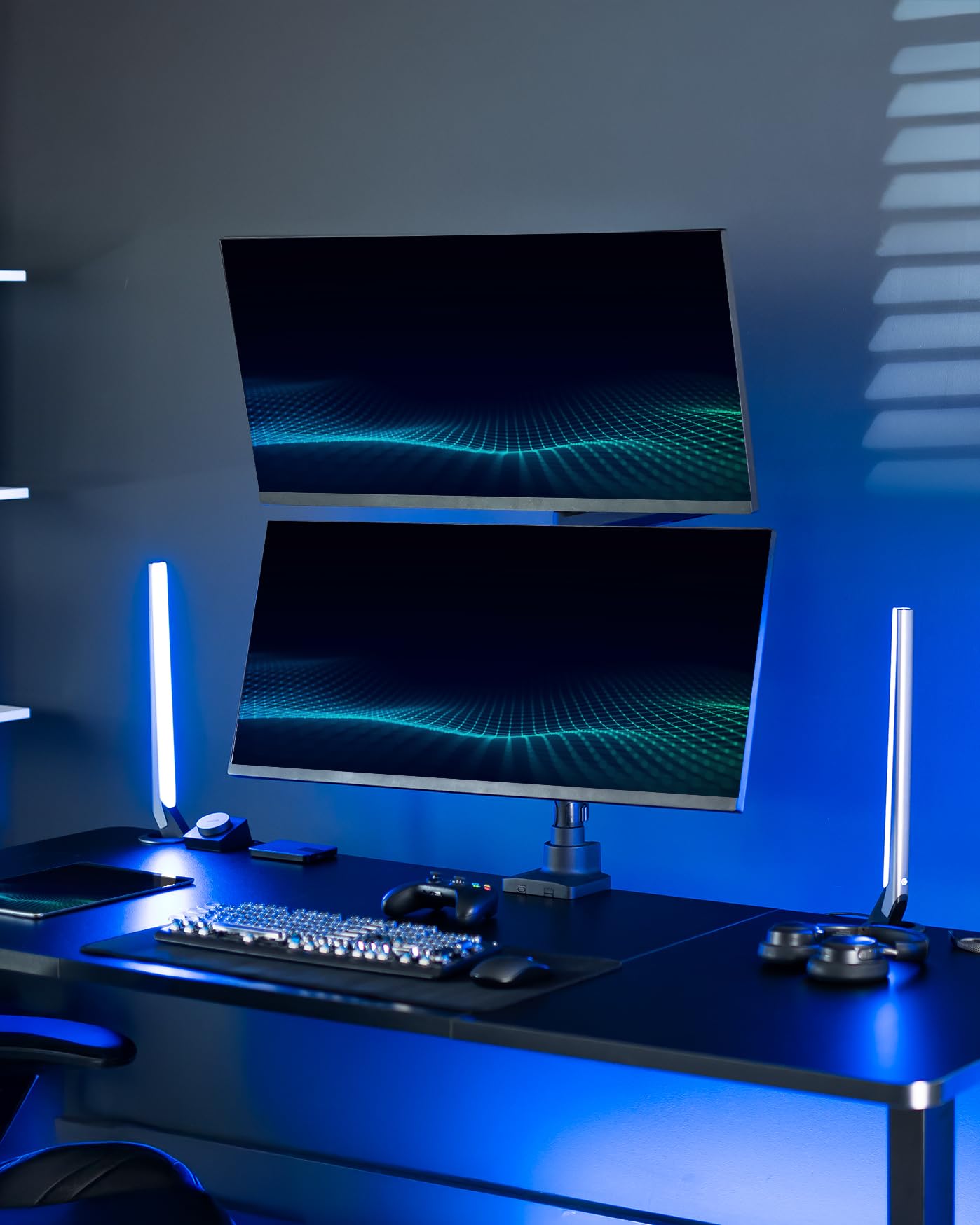 Foto 7 | Soporte De Escritorio Vivo Stand-v120k Con Brazo Neumático Dual Ultraancho - Venta Internacional.