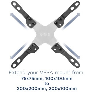 Foto 4 | Kit Adaptador De Montaje Vesa Mount-it! Tv De Pared 23-42 Pulgadas 200 X 200 Mm - Venta Internacional.