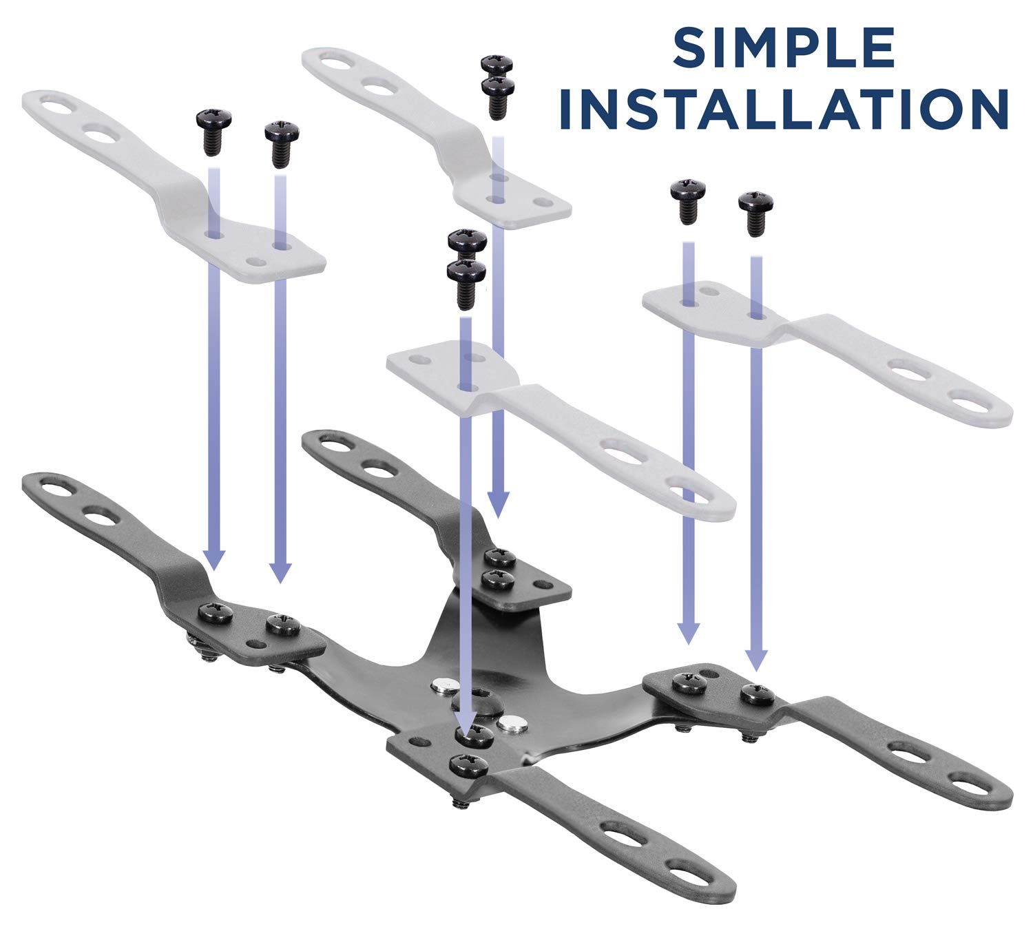 Foto 5 | Kit Adaptador De Montaje Vesa Mount-it! Tv De Pared  23-42 Pulgadas  200 X 200 Mm - Venta Internacional.