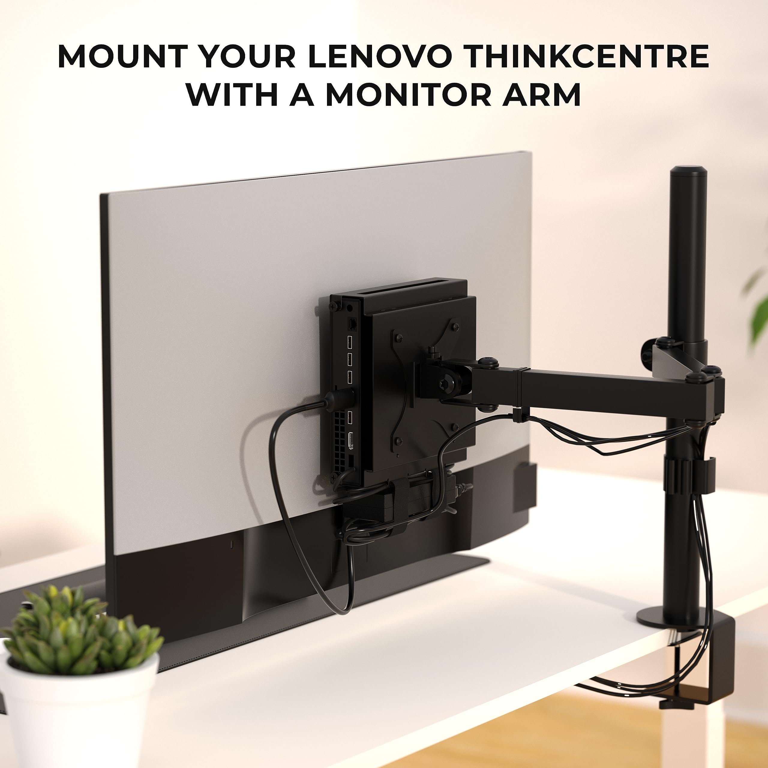 Foto 3 pulgar | Soporte Vesa Humancentric Para Lenovo Thinkcentre Tiny - Venta Internacional.