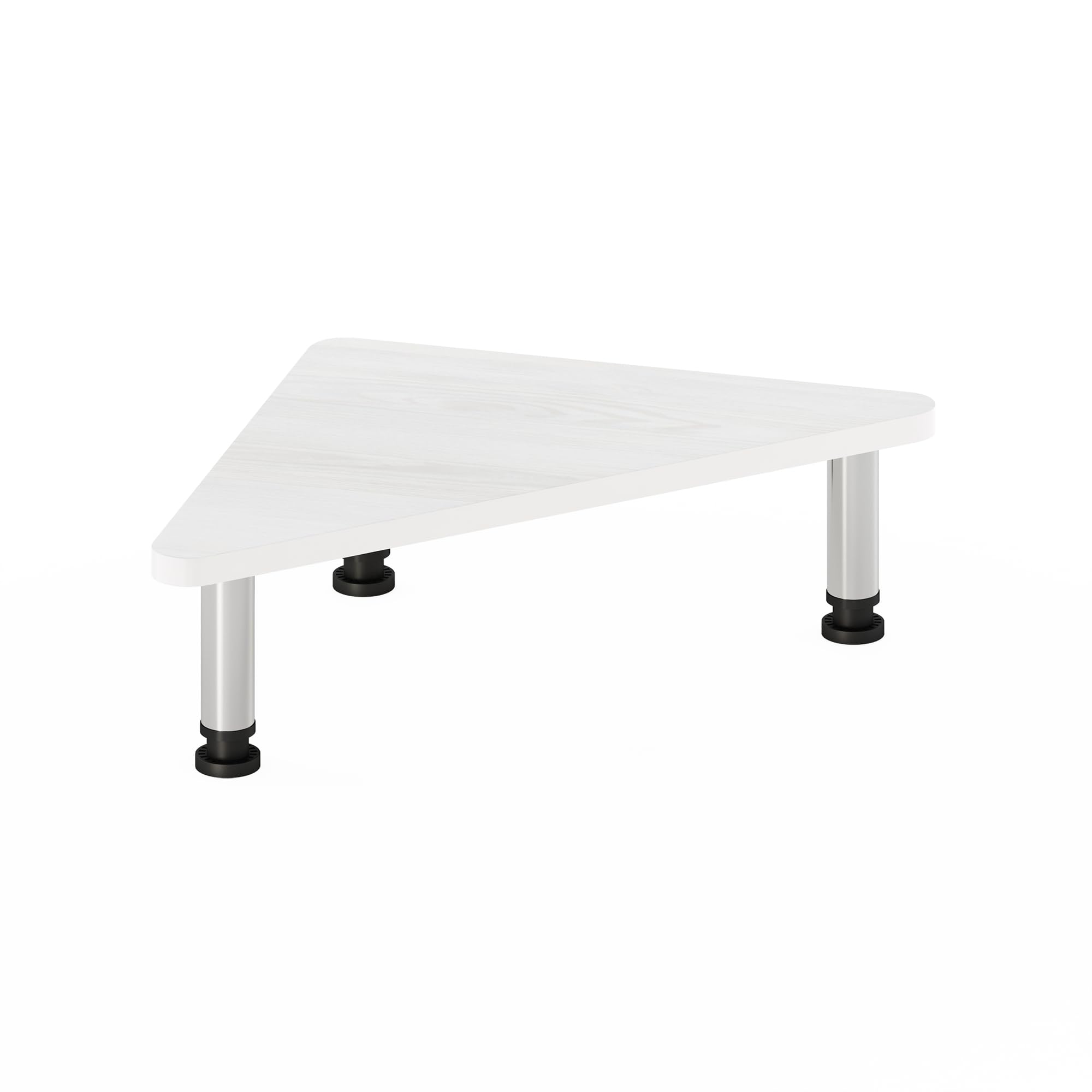 Foto 5 pulgar | Soporte Elevador Para Monitor Furinno Turn-n-tube  Esquina  Roble Blanco - Venta Internacional.