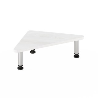Foto 5 | Soporte Elevador Para Monitor Furinno Turn-n-tube Esquina Roble Blanco - Venta Internacional.