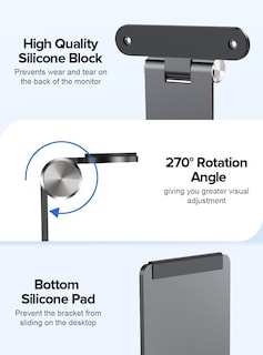 Foto 5 | Soporte Para Monitor Portátil Uperfect De 7-18 5 Pulgadas Con Función Giratoria Inclinable Y Giratoria. - Vent
