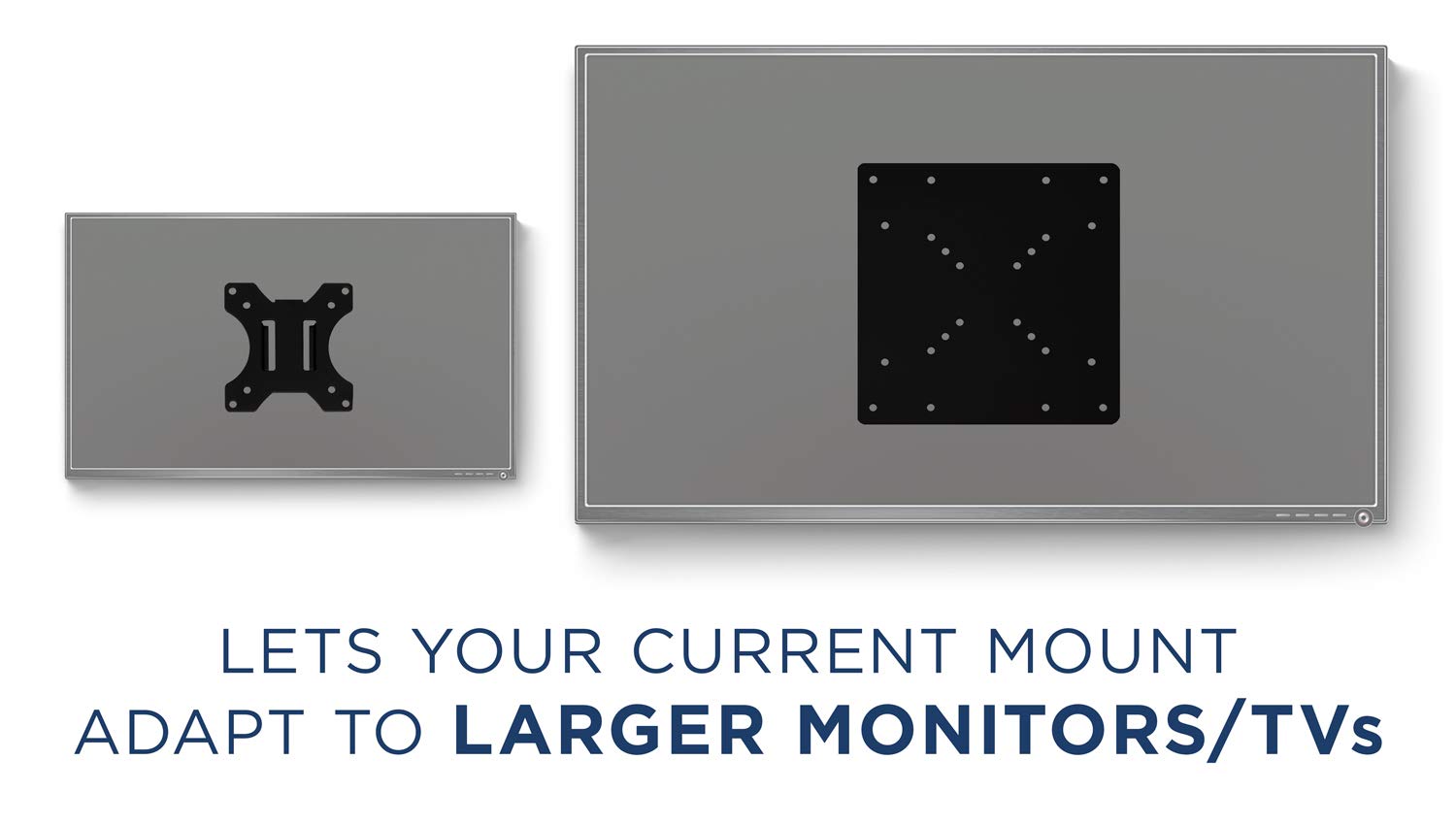 Foto 3 pulgar | Adaptador De Montaje Vesa Plate Mount-it! Extensor De Monitor/tv - Venta Internacional.