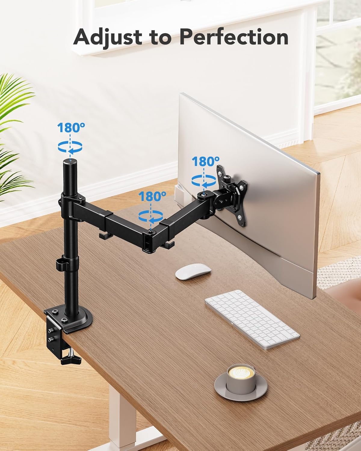 Foto 5 pulgar | Soporte Huanuo Single Para Monitores De 13 A 32 Pulgadas De Hasta 8 Kg - Venta Internacional.