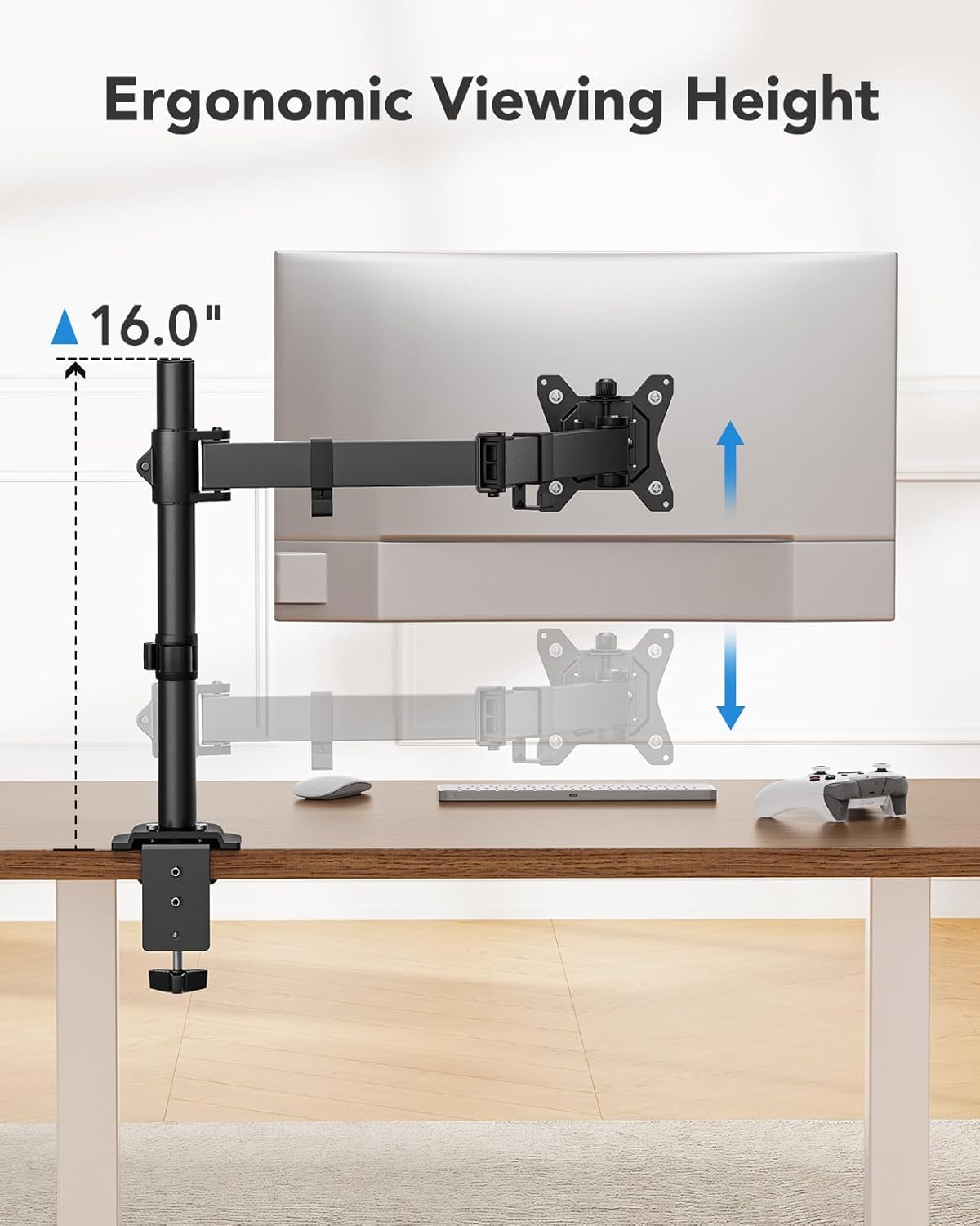 Foto 6 pulgar | Soporte Huanuo Single Para Monitores De 13 A 32 Pulgadas De Hasta 8 Kg - Venta Internacional.