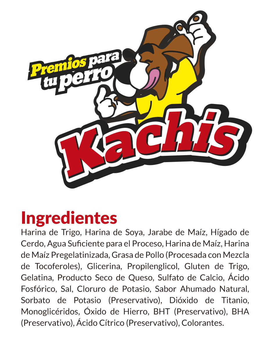 Foto 4 pulgar | Premios Para Mascota Kachis Tocinitos 1 Kg