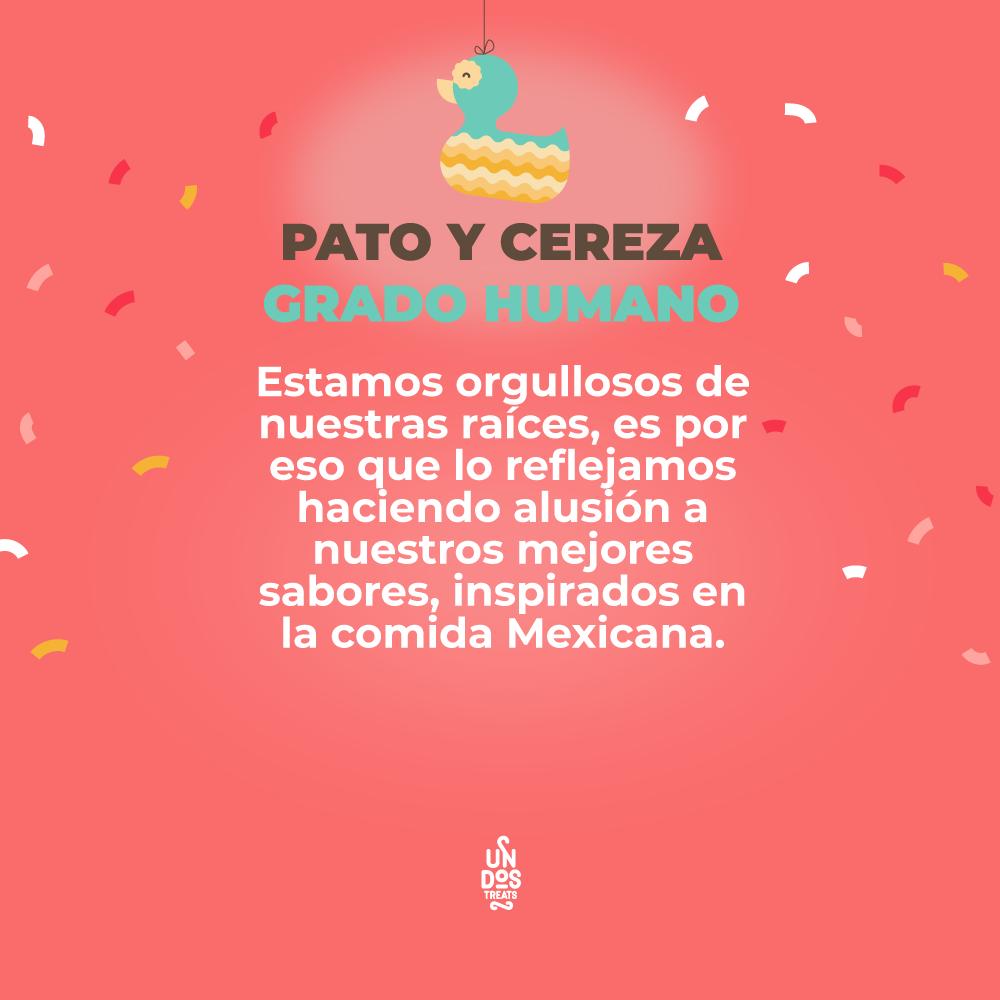 Foto 5 | Galletas Para Perro Un Dos Treats Pato Y Cereza 155 Gr