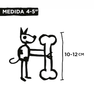 Foto 3 | Premios Deshidratados Para Perro Dog Munchies Traquea De Res 3 Pza