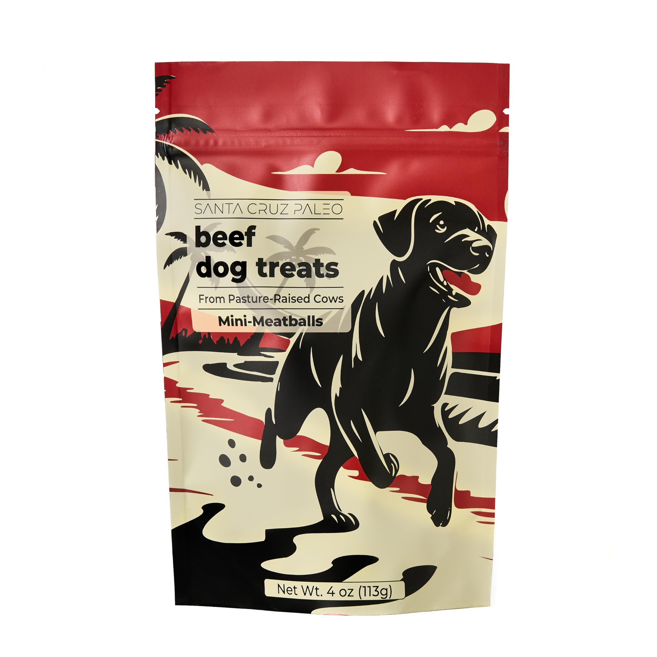 Dog Treats Santa Cruz Paleo, Hígado Y Corazón De Res, Bolsa De 120 Ml - Venta Internacional.