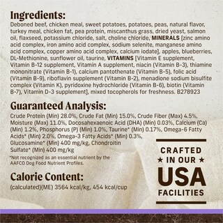 Foto 5 | Alimento Seco Para Cachorros Merrick Premium Sin Cereales Con Carne De Res, 10 Kg - Venta Internacional.