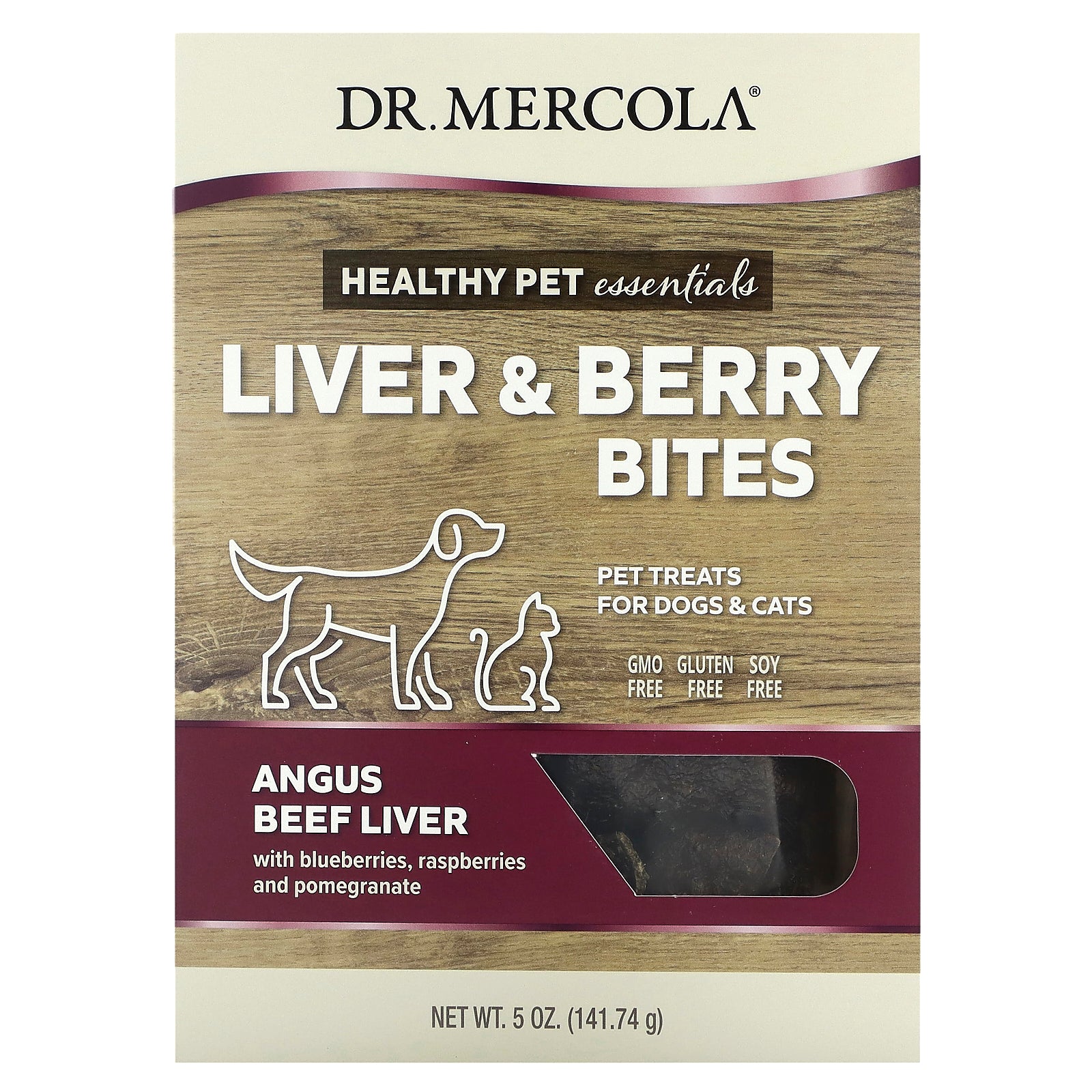 Foto 2 pulgar | Pet Treat Dr. Mercola Healthy Pet Essentials Angus Beef Hígado - Venta Internacional.