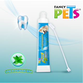 Foto 2 | Kit Dental con Pasta y Cepillo para Perro Fancy Pets FL3905 Suave Sabor a Menta
