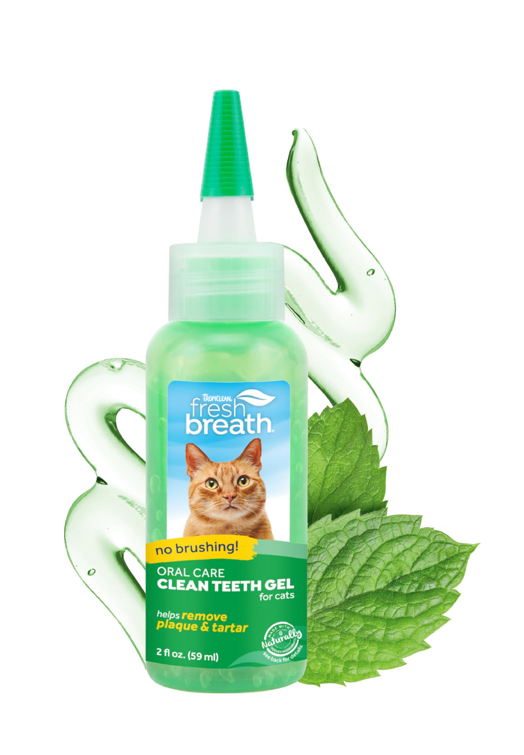 Gel De Cuidado Bucal Para Gatos Tropiclean Fresh Breath 56 Ml - Venta Internacional.