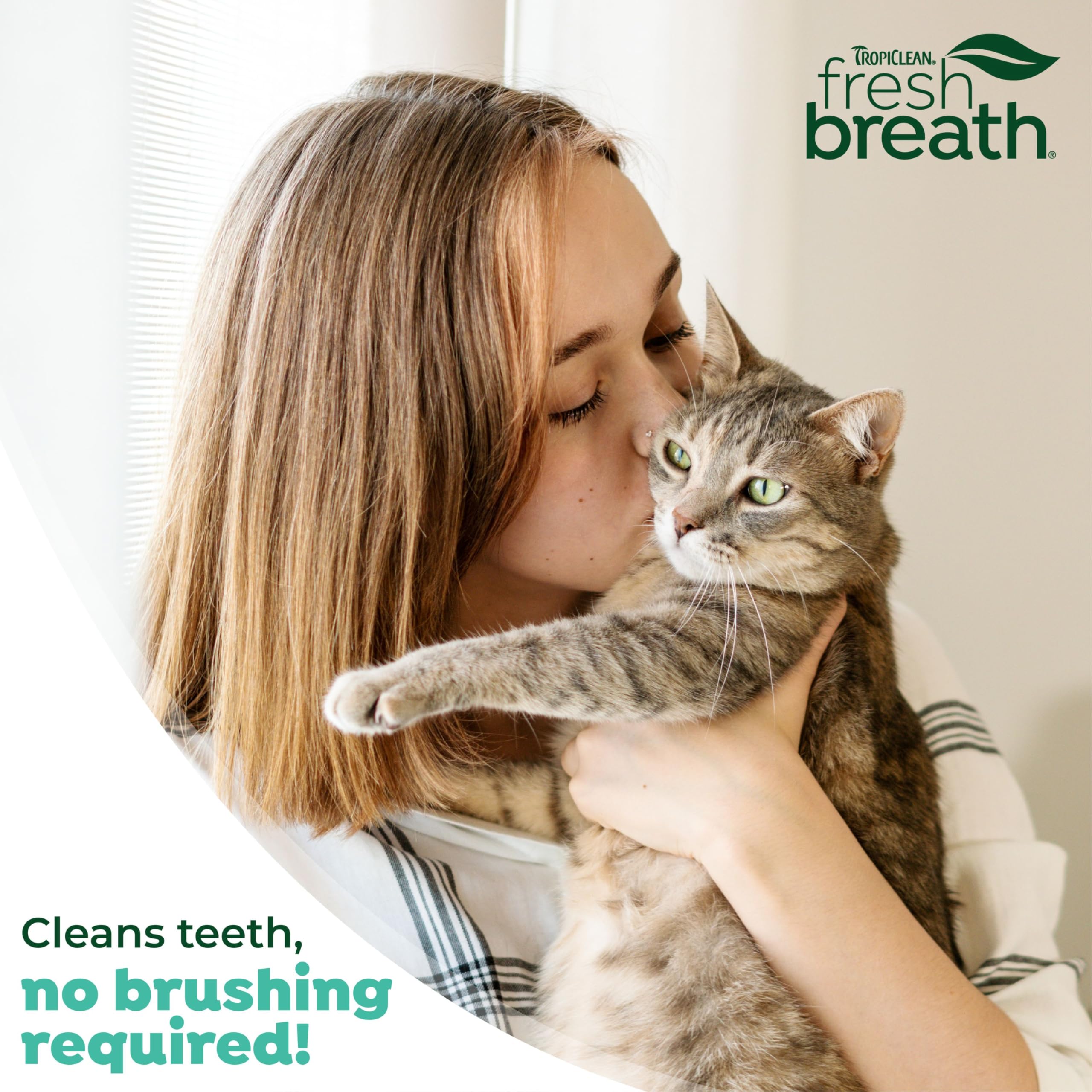 Foto 8 pulgar | Gel De Cuidado Bucal Para Gatos Tropiclean Fresh Breath 56 Ml - Venta Internacional.