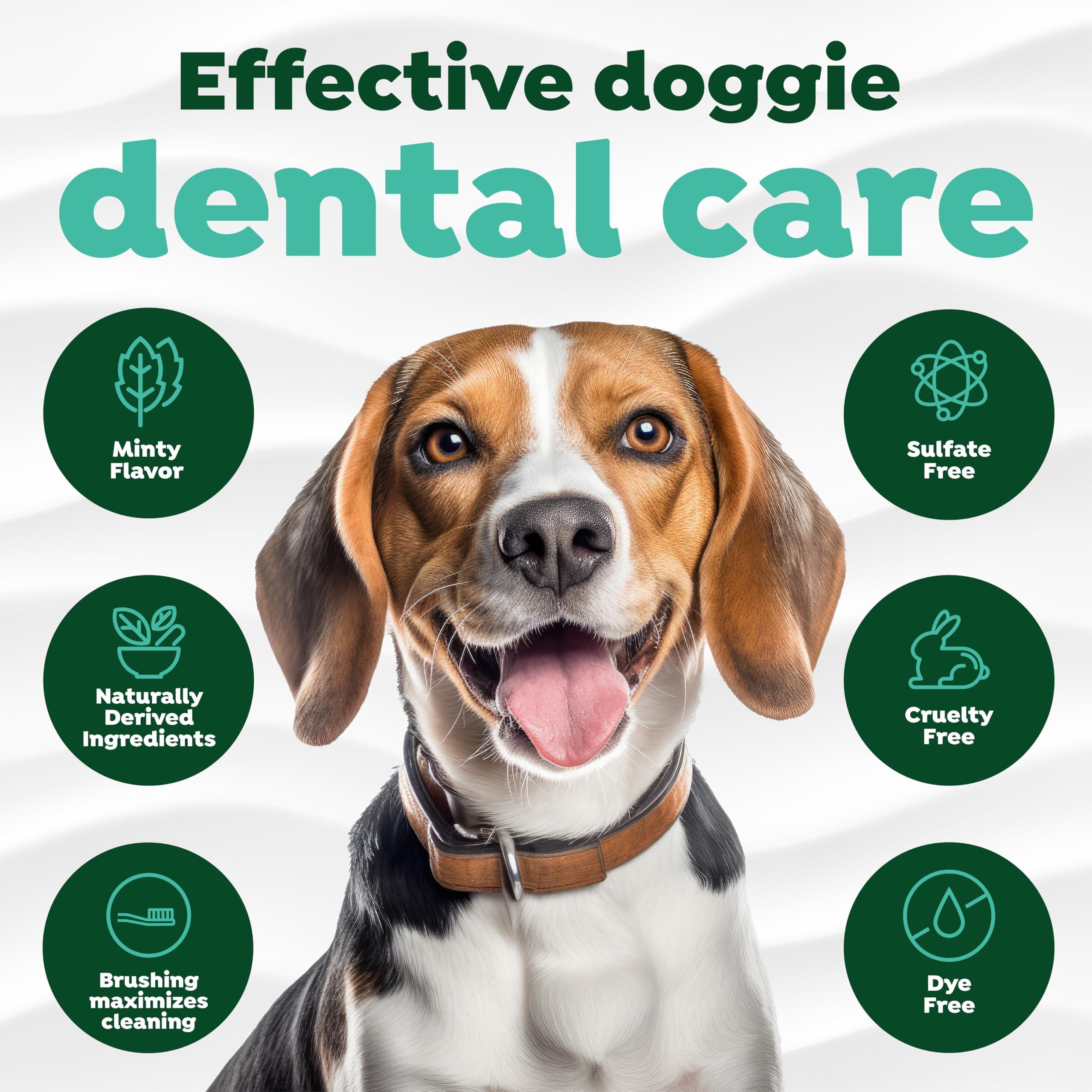 Foto 5 pulgar | Kit De Cuidado Bucal Para Perros Tropiclean Fresh Breath, Cepillo De Dientes Y Pasta - Venta Internacional.