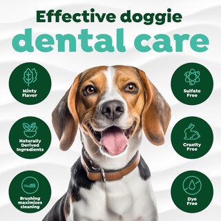 Foto 4 | Kit De Cuidado Bucal Para Perros Tropiclean Fresh Breath, Cepillo De Dientes Y Pasta - Venta Internacional.