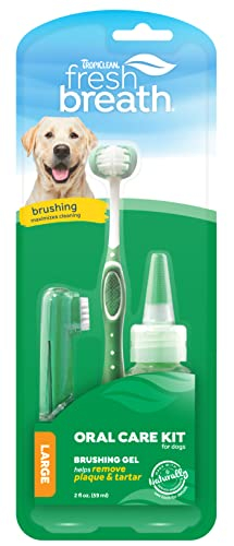 Foto 2 pulgar | Kit De Cuidado Bucal Tropiclean Fresh Breath Para Perros Grandes - Venta Internacional.