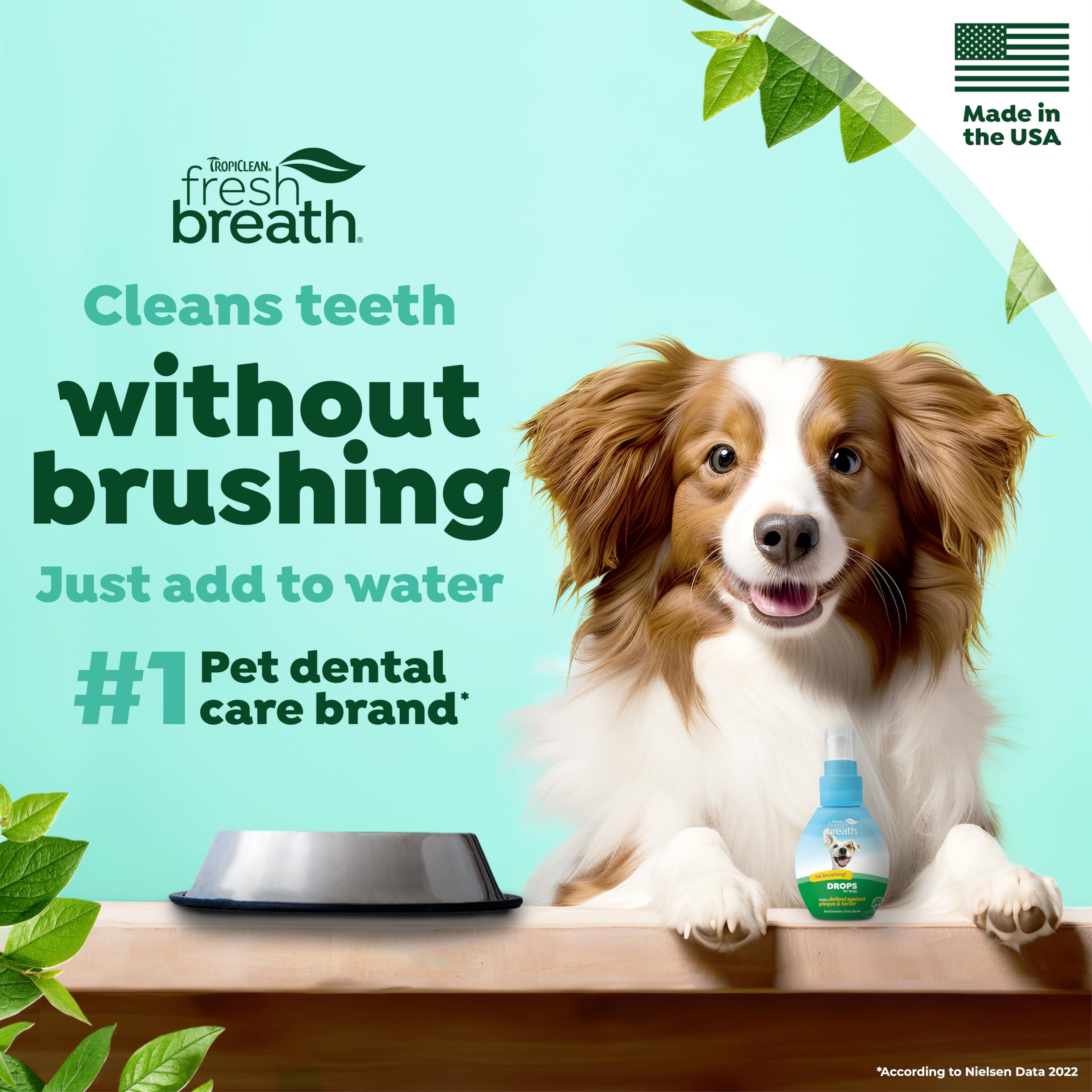 Foto 3 pulgar | Fresh Breath Drops Tropiclean Para Perros, 65 Ml, Concentrado - Venta Internacional.