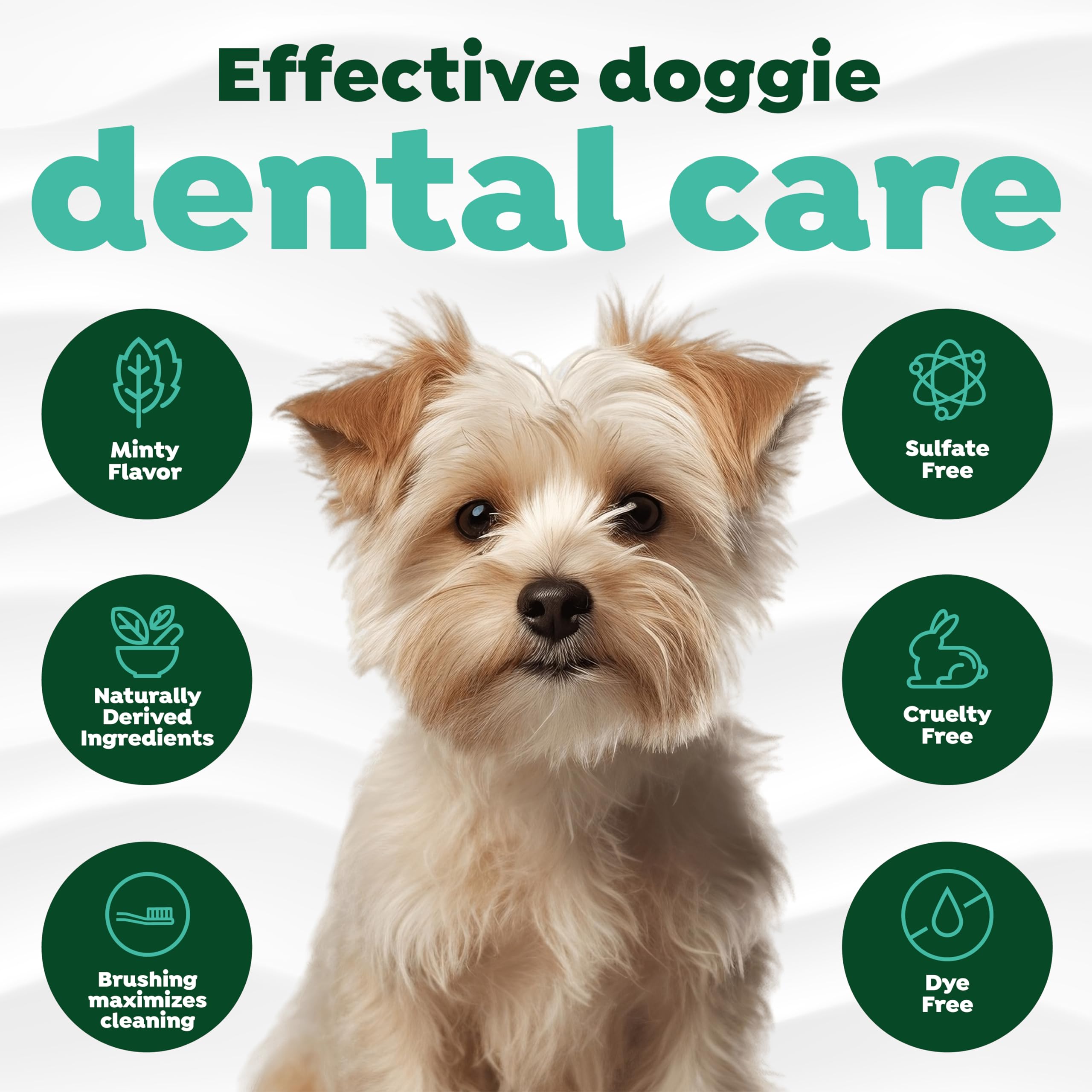 Foto 4 | Kit De Cuidado Bucal Tropiclean Fresh Breath Puppy Con Cepillo De Dientes - Venta Internacional.