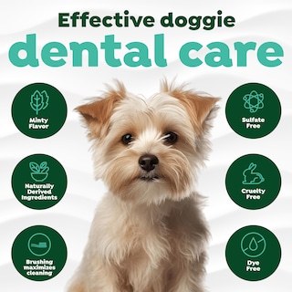 Foto 4 | Kit De Cuidado Bucal Tropiclean Fresh Breath Puppy Con Cepillo De Dientes - Venta Internacional.