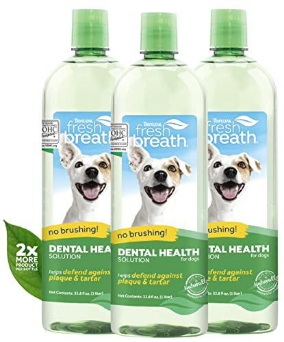 Foto 1 | Aditivo De Agua Dental Tropiclean Fresh Breath Para Perros, 1 Litro - Venta Internacional.