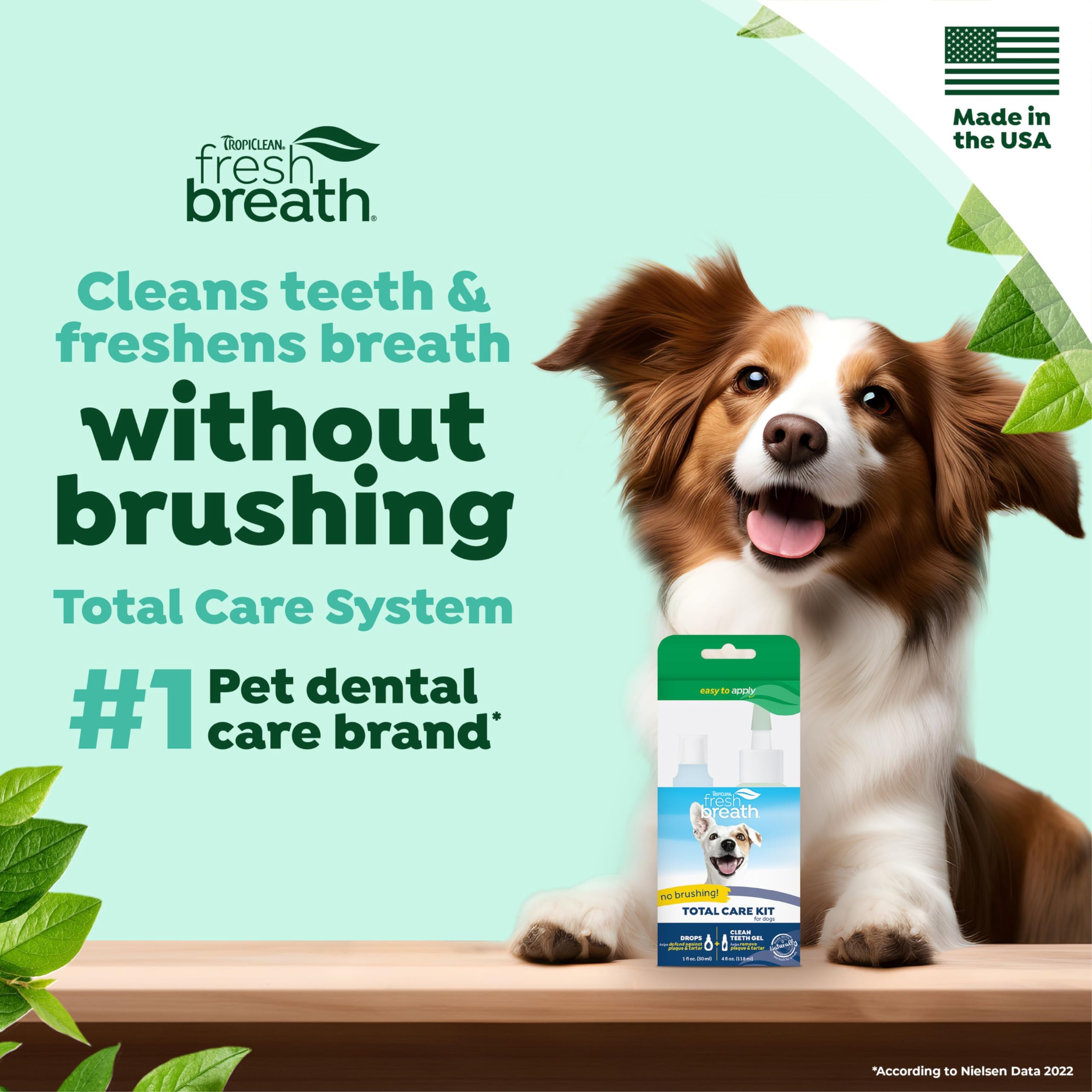 Foto 3 pulgar | Kit De Cuidado Bucal Tropiclean Fresh Breath Sin Cepillo Total Care - Venta Internacional.