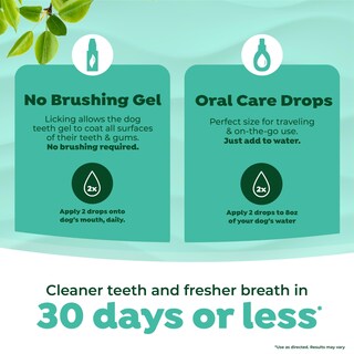 Foto 4 | Kit De Cuidado Bucal Tropiclean Fresh Breath Sin Cepillo Total Care - Venta Internacional.