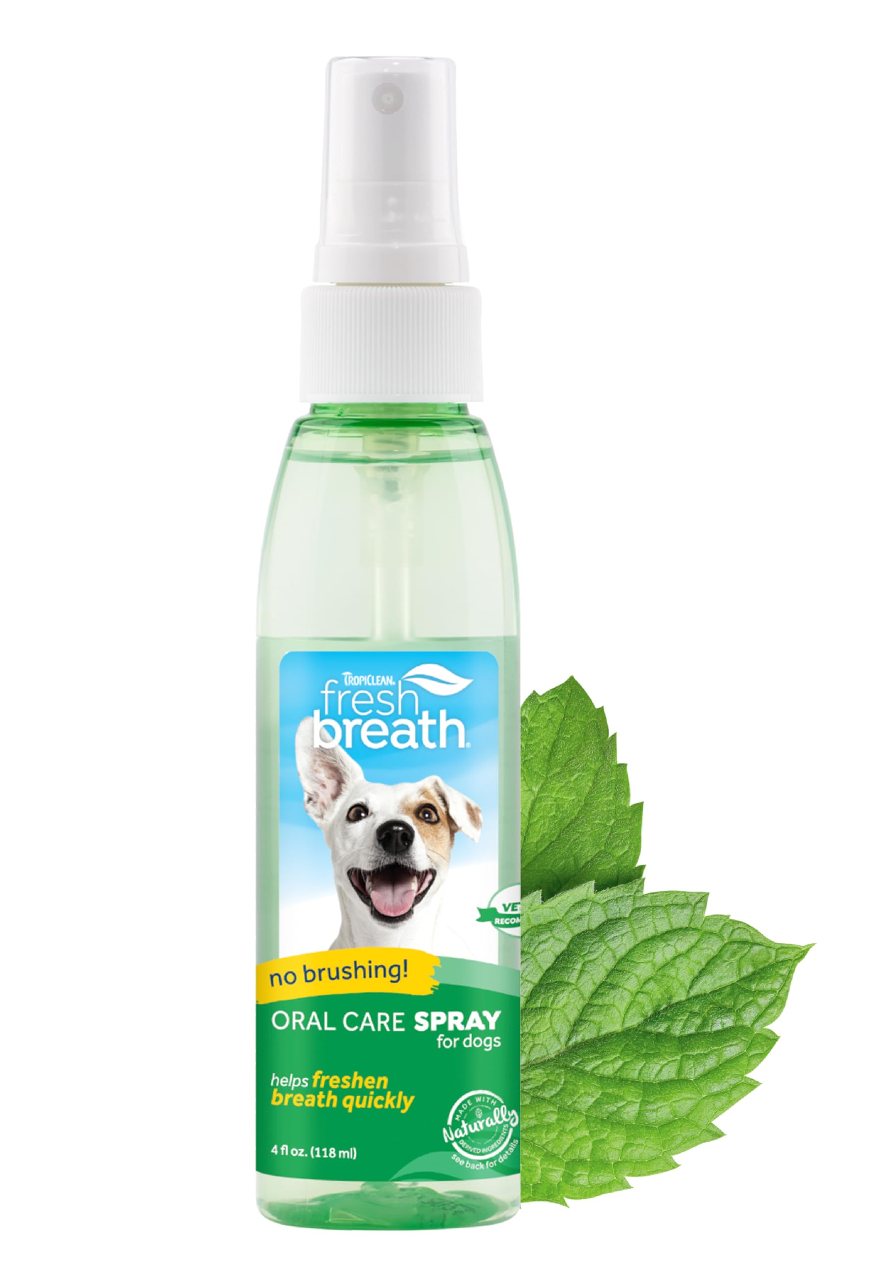 Spray Ambientador Tropiclean Fresh Breath Para Perros Y Gatos - Venta Internacional.