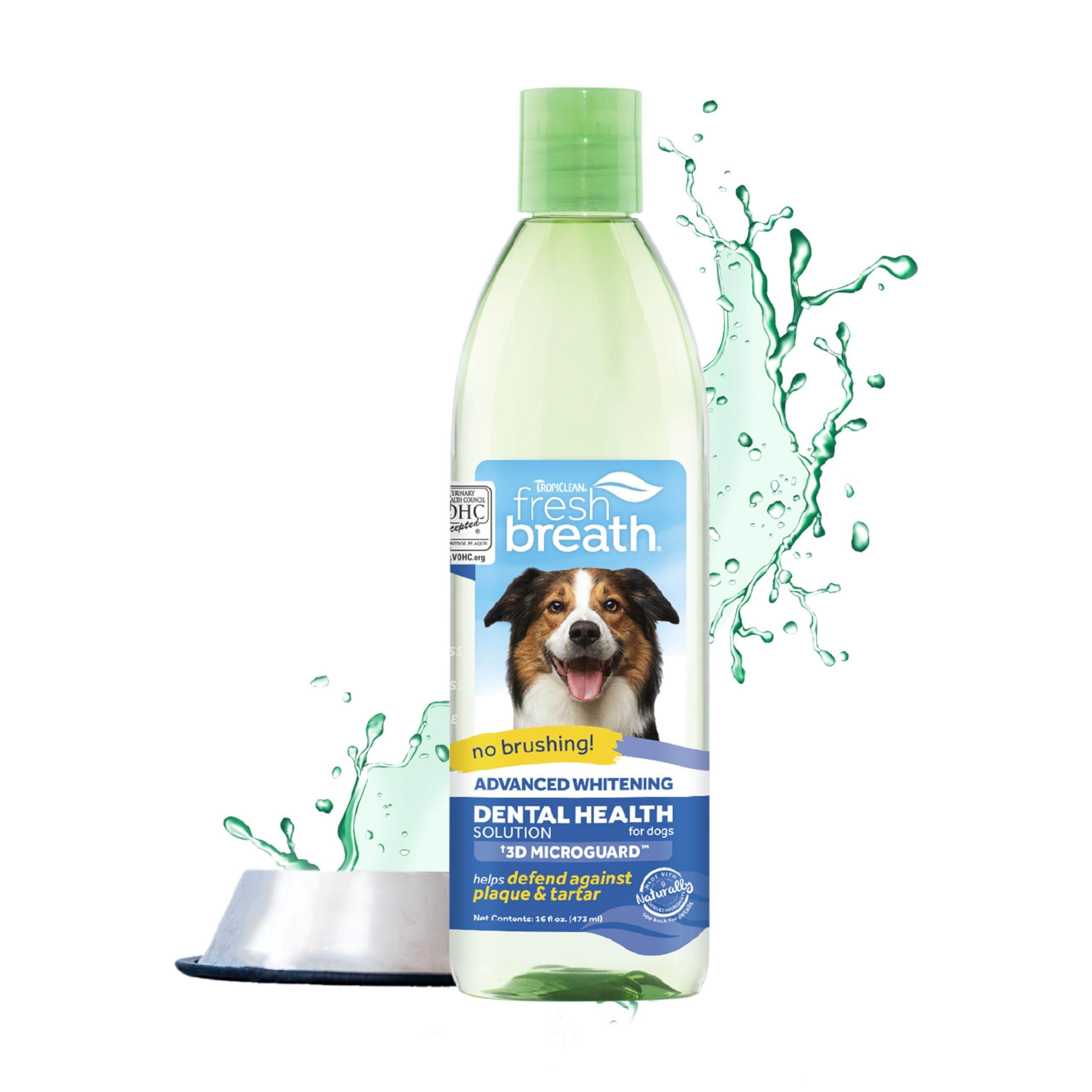 Foto 2 pulgar | Aditivo De Agua Para El Cuidado Bucal De Perros Tropiclean Fresh Breath 480 Ml - Venta Internacional.