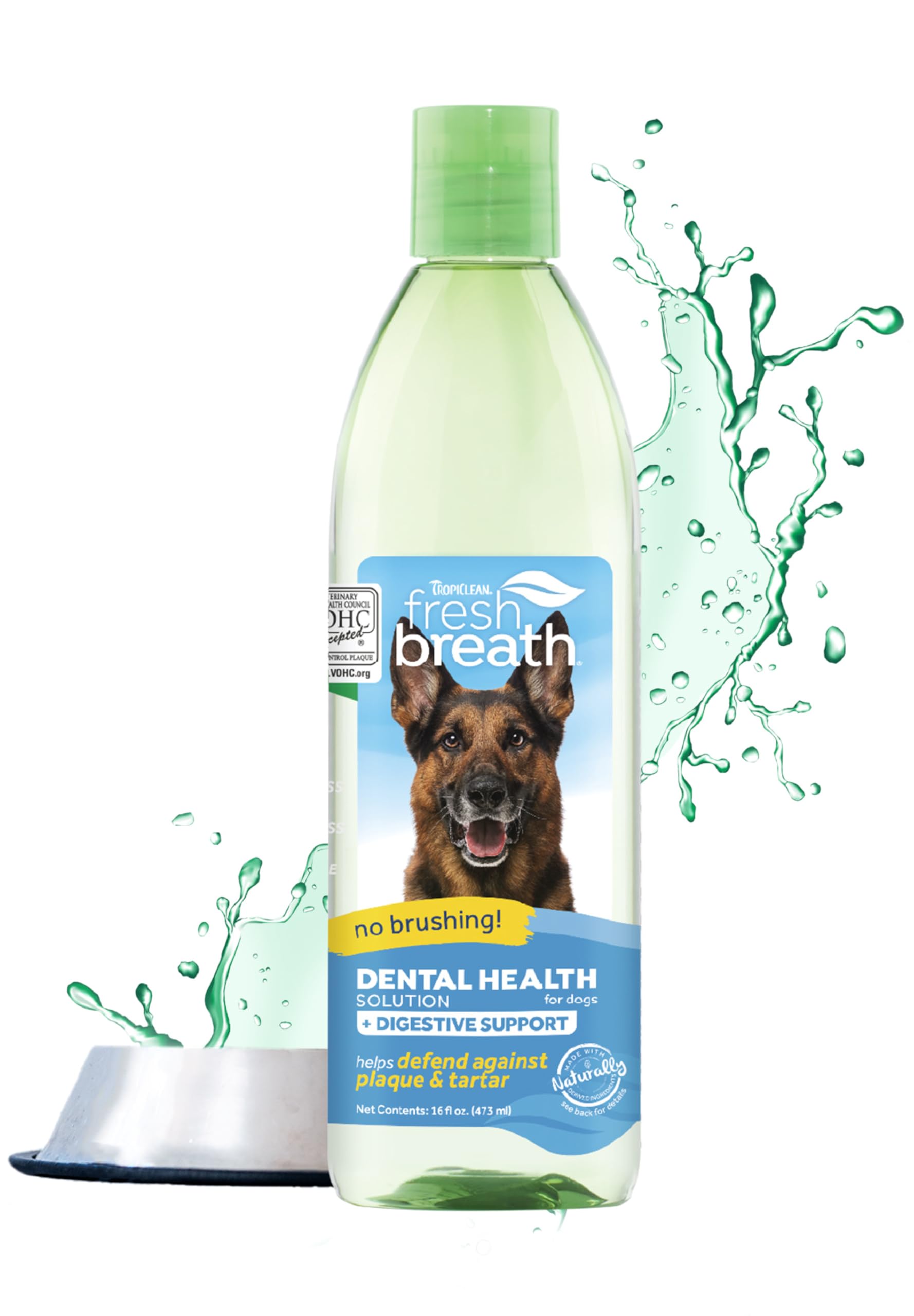 Foto 2 pulgar | Aditivo De Agua Para El Cuidado Bucal De Perros Tropiclean Fresh Breath 480 Ml - Venta Internacional.