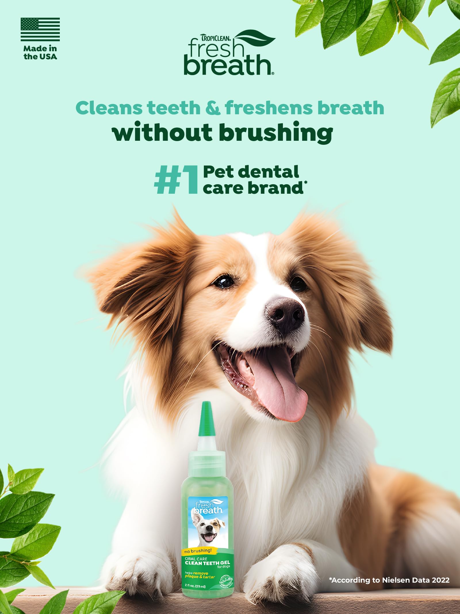 Foto 3 pulgar | Gel De Cuidado Bucal Tropiclean Fresh Breath Clean Teeth Para Perros - Venta Internacional.